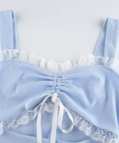 Own Saviour Frill Cut Out Dress