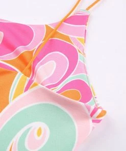 Own Saviour Multi Swirl Mini Dress