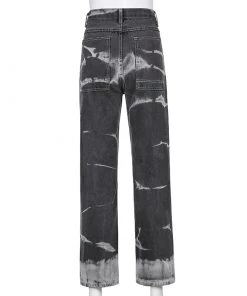 Own Saviour Pants Grey Tie Dye Jeans