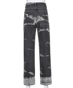 Own Saviour Brown/Grey Tie Dye Jeans