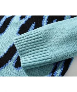 Own Saviour Oversize Flame Sweater Jumper New In