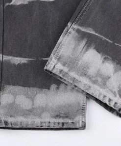 Own Saviour Pants Grey Tie Dye Jeans