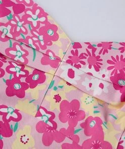 Own Saviour Flower Halter Tie Up Top