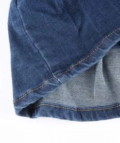 Own Saviour New In Denim Ruffle Mini Skirt