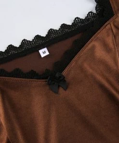 Own Saviour Lace Satin Crop