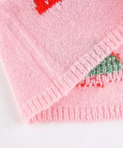 Own Saviour Tees + Tops Strawberry Knit Tank Top