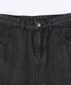 Own Saviour Pants Black White Butterfly Jeans