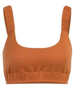 Own Saviour Tees + Tops Ruched Strap Vest Crop