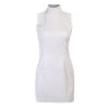 Own Saviour White Faux Leather Mini Dress Dresses + Sets