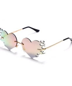Own Saviour Heart Fan Flame Shades New In