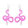 Own Saviour Neon Snake Dangle Earrings