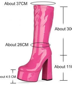 Own Saviour New In Colour Candy Platform Boots