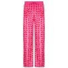 Own Saviour Pink Heart Velvet Joggers New In