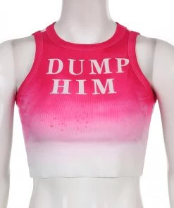 Own Saviour Dump Him Tank Vest Crop New In