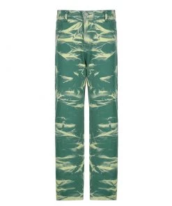 Own Saviour Green Tie Dye Pants New In
