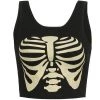 Own Saviour Skeleton Ribs Tank Crop New In