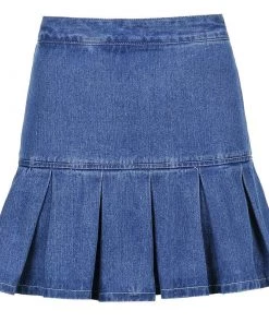 Own Saviour Frill Pleat Mini Skirt New In