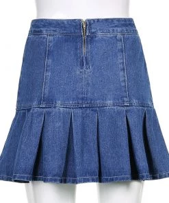 Own Saviour Frill Pleat Mini Skirt New In