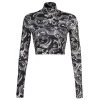 Own Saviour New In BY Dragon Turtleneck Crop