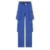 Own Saviour Blue Dip Cargo Pants New In