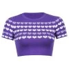 Own Saviour Purple Heart Crop
