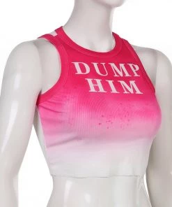 Own Saviour Dump Him Tank Vest Crop New In