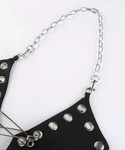 Own Saviour New In Chain Halter Bra Crop