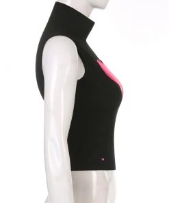 Own Saviour Knitted Heart Tank New In