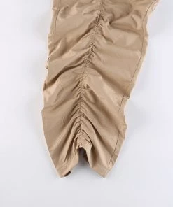 Own Saviour Green/Khaki Ruched Jogger Pants New In 28 Own Saviour Green/Khaki Ruched Jogger Pants New In