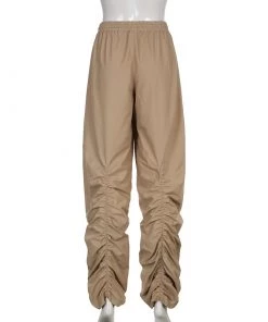 Own Saviour Green/Khaki Ruched Jogger Pants New In 24 Own Saviour Green/Khaki Ruched Jogger Pants New In