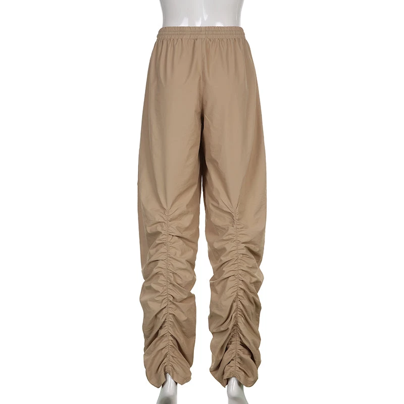 Own Saviour Green/Khaki Ruched Jogger Pants New In 10 Own Saviour Green/Khaki Ruched Jogger Pants New In