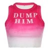 Own Saviour Dump Him Tank Vest Crop New In