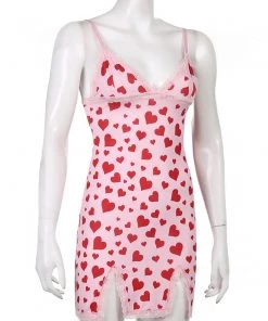 Own Saviour Love Heart Split Dress New In