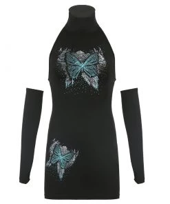 Own Saviour Butterfly Pieces Dress