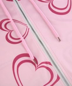 Own Saviour New In Pink Heart Playsuit