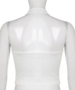 Own Saviour Rhinestone Heart Halter Crop New In