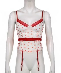 Own Saviour Heart Print Cami Top New In