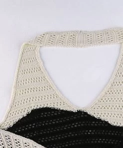 Own Saviour Black White Monochrome Halter Crop New In
