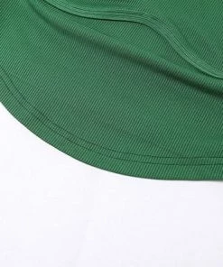 Own Saviour New In Scoop Hem Ribbed Tank Crop