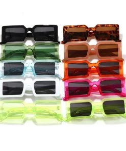 Own Saviour Neon Rectangular Shades
