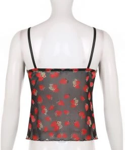 Own Saviour Strawberry Mesh Crop New In