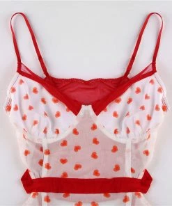 Own Saviour Heart Print Cami Top New In