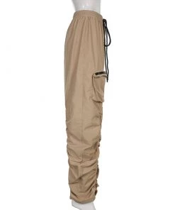 Own Saviour Green/Khaki Ruched Jogger Pants New In 23 Own Saviour Green/Khaki Ruched Jogger Pants New In