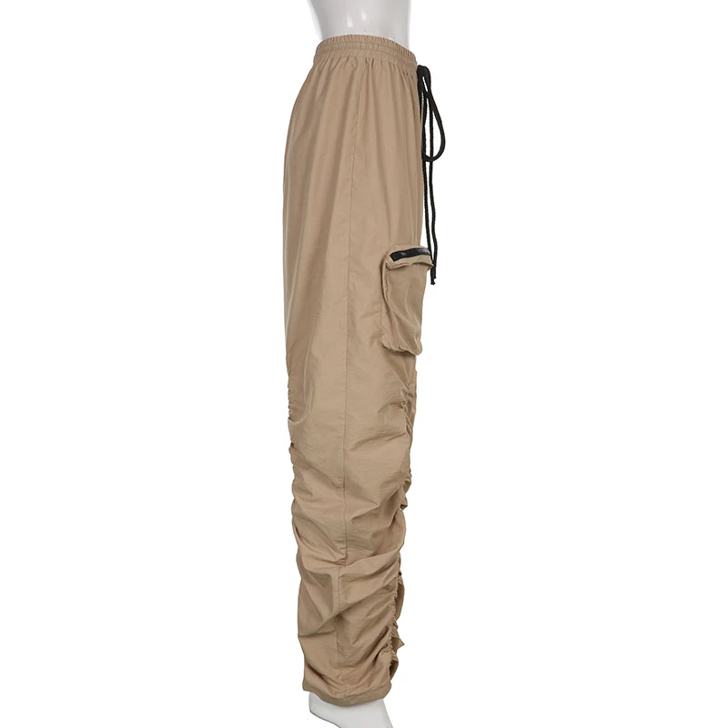 Own Saviour Green/Khaki Ruched Jogger Pants New In 9 Own Saviour Green/Khaki Ruched Jogger Pants New In