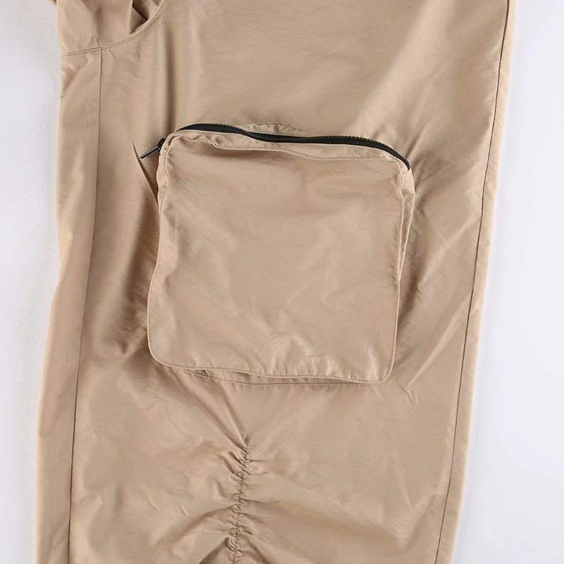 Own Saviour Green/Khaki Ruched Jogger Pants New In 13 Own Saviour Green/Khaki Ruched Jogger Pants New In