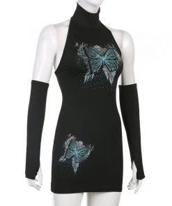 Own Saviour Butterfly Pieces Dress