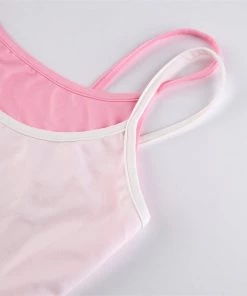 Own Saviour White Pink Rhinestone Cami Crop New In