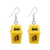 Own Saviour Trash Can Earrings Accessories