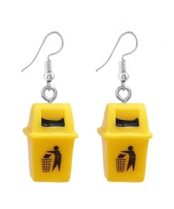 Own Saviour Trash Can Earrings Accessories