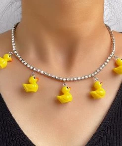 Own Saviour New In Rubber Ducky Necklace
